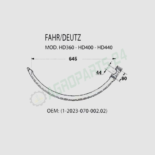Deutz-Fahr - 1.2023.070.002.02 2